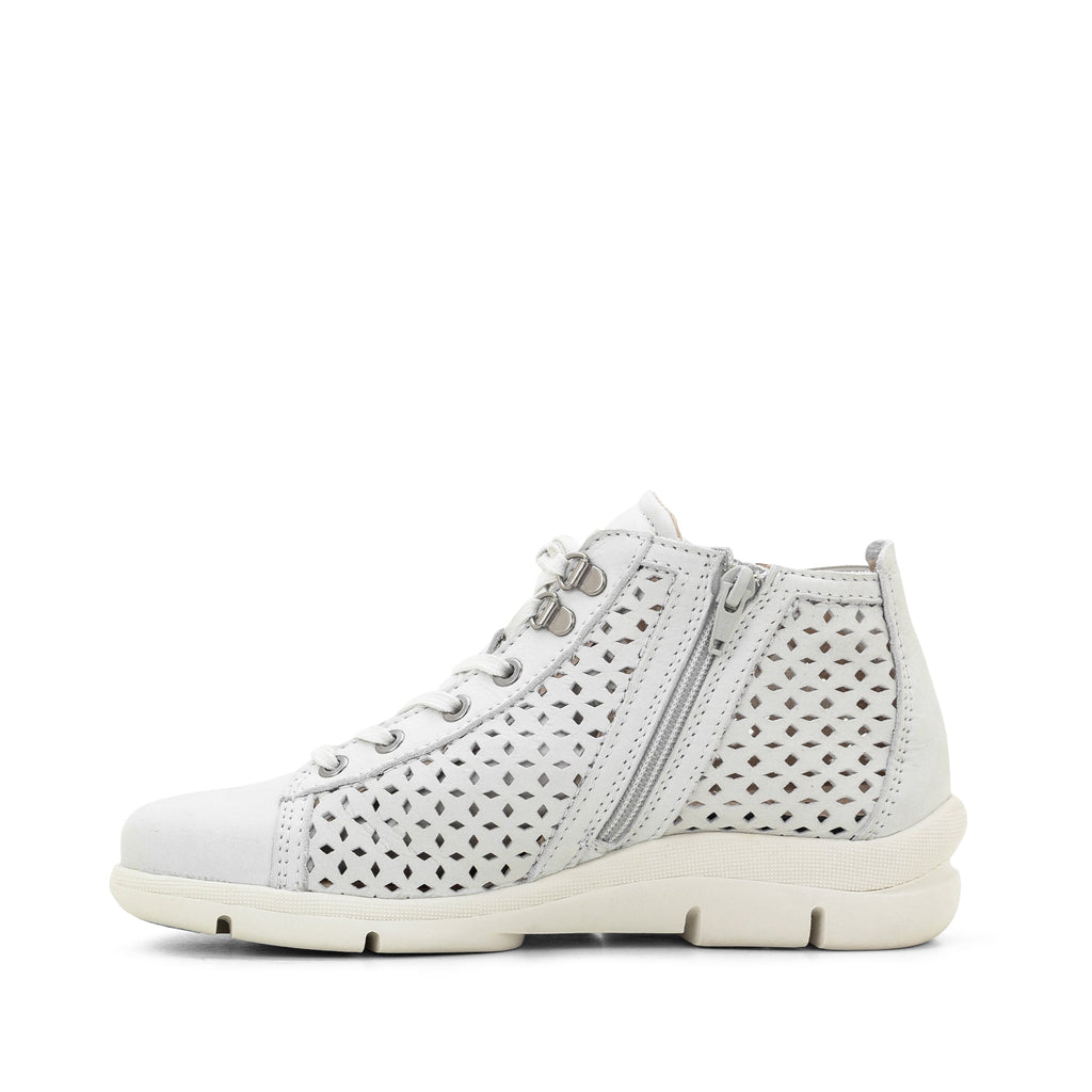 Dromedaris Victoria Perforierte Leder Sommer Bootie