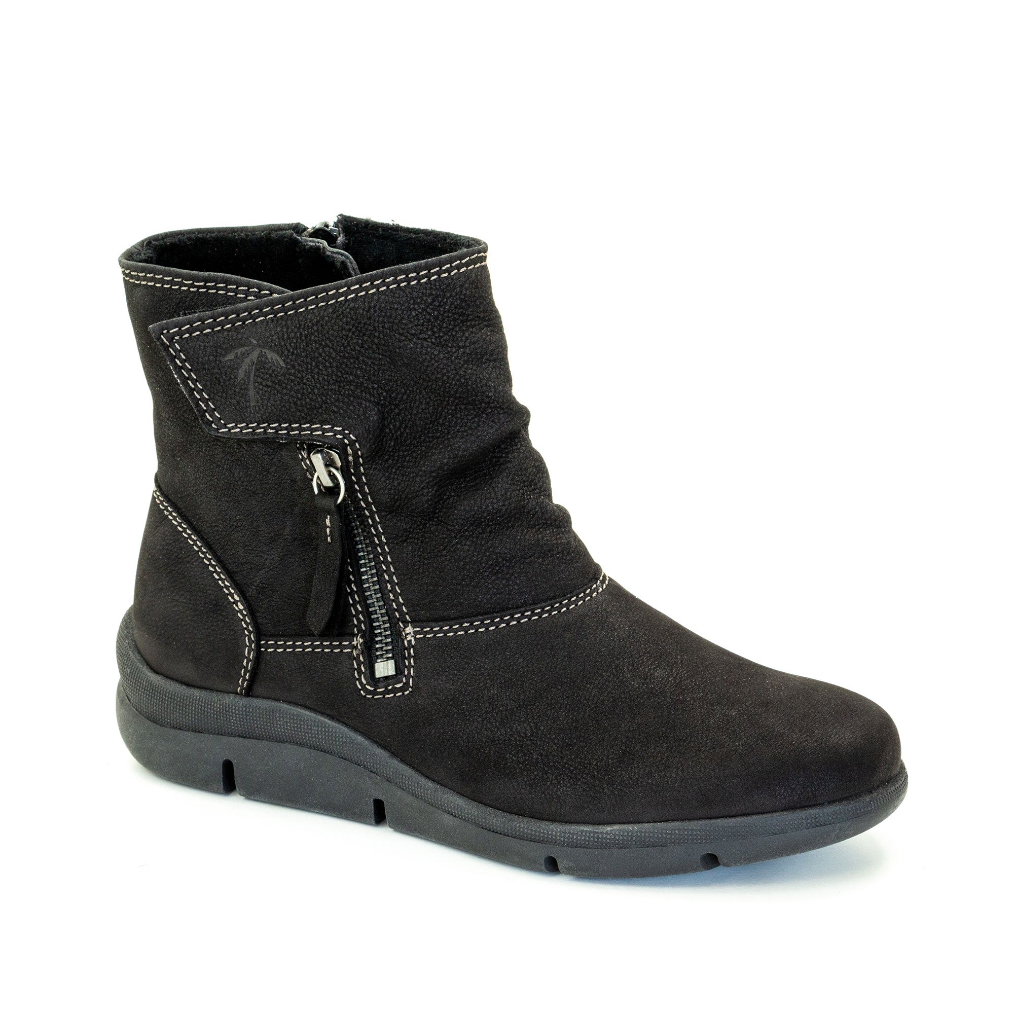 Dromedaris Vida Leder Slouch Bootie