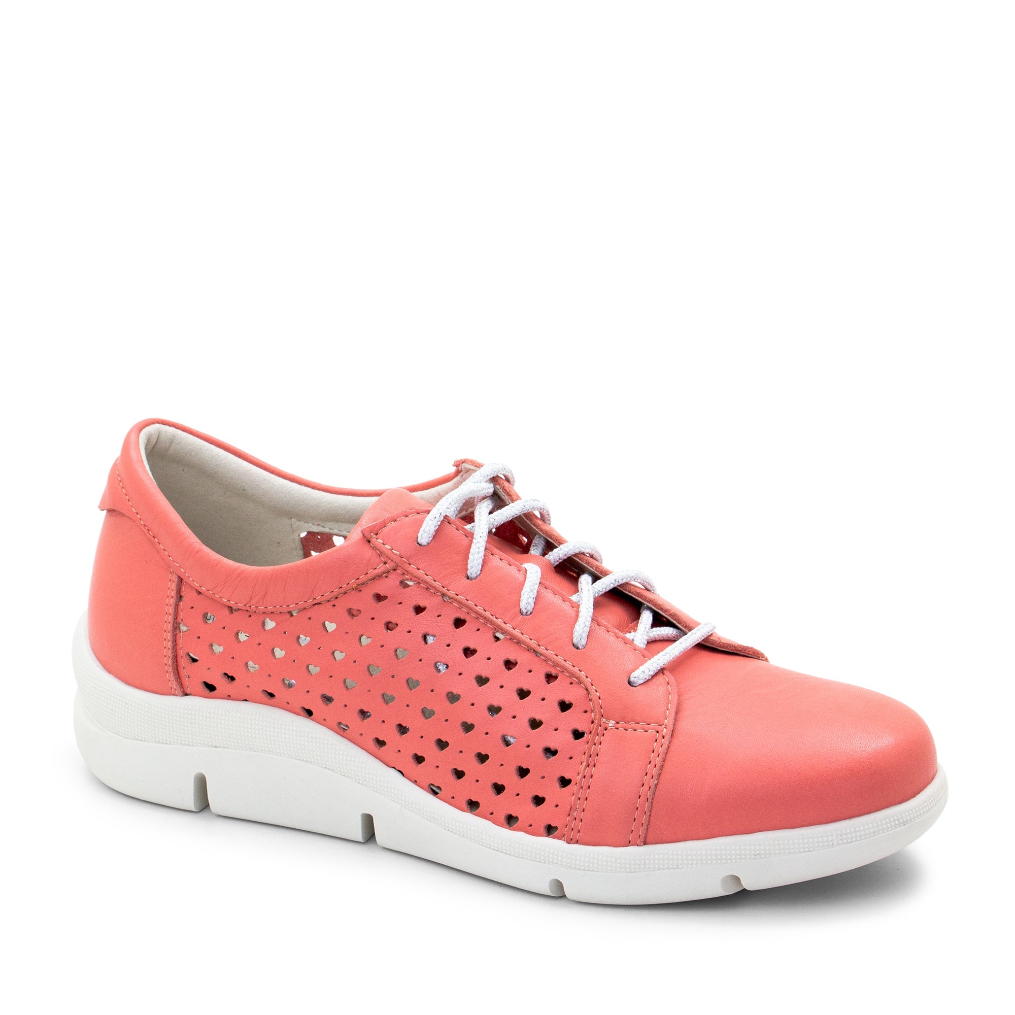 Dromedaris Vivian Perforated Leather Lace-Up Schuh